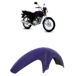 Paralama Dianteiro CG 125 Titan 1994 1995 1996 1997 1998 1999 2000 Roxo