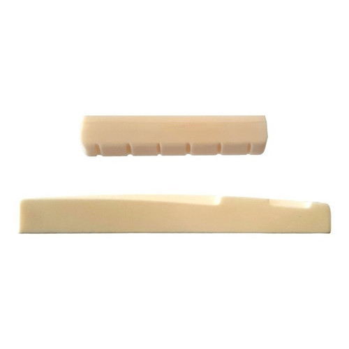 Nut 48mm Rastilho 72mm De Osso Violão Nylon Tagima Vegas Ventura