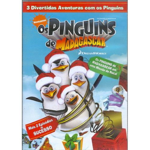 Dvd Os Pinguins De Madagascar Em Uma Missão  De Natal(12)