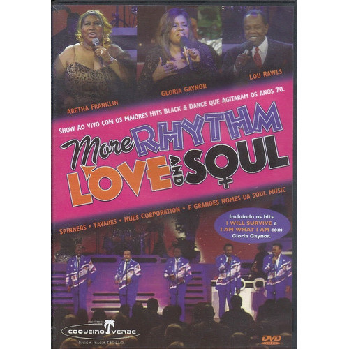 Dvd More Rhythm Love And Soul(12)(aretha Franklin)