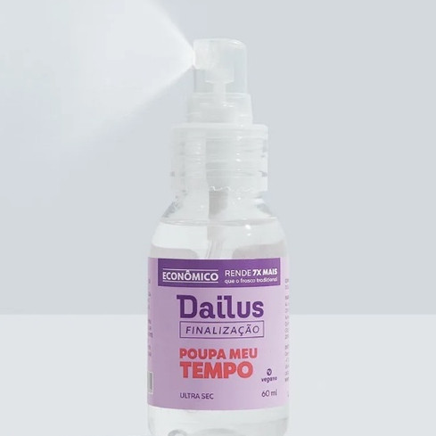 DAILUS: Spray Secante de Esmalte - Poupa Meu Tempo 60ml