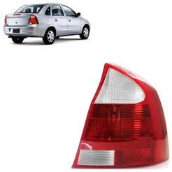 Lanterna Traseira Corsa Sedan 2003 2004 2005 2006 2008 2009 2010 2011 Pisca Cristal