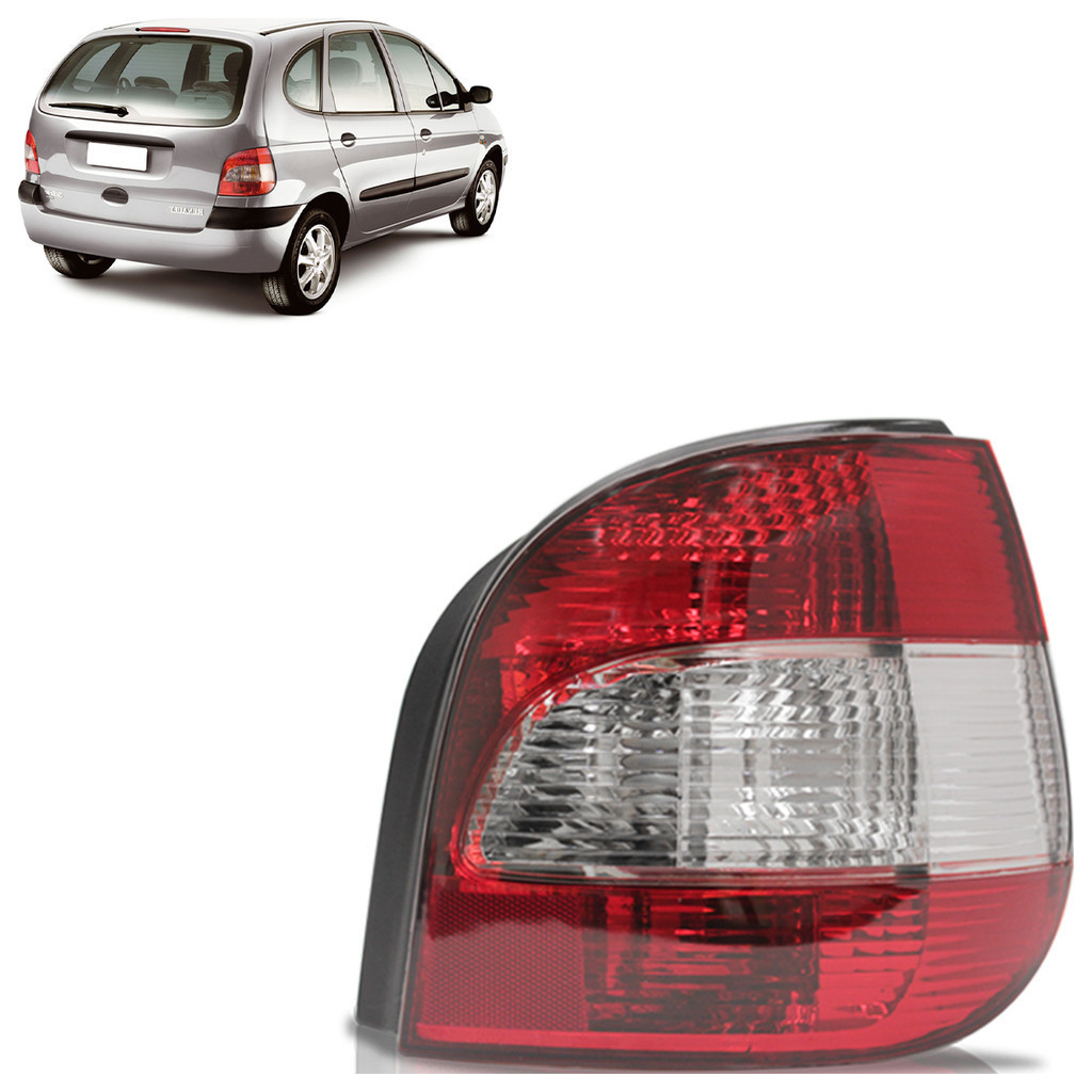 Lanterna Traseira Scenic 2001 2002 2003 2004 2005 2006 2007 2008 2009 2010 2011 em Oferta na Shopee