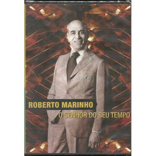 Dvd - Roberto Marinho - O Senhor Do Seu Tempo*lacradonovo