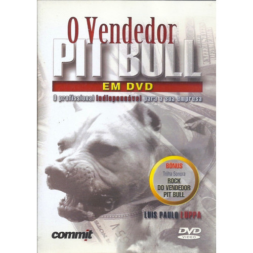 Dvd O Vendedor Pit Bull - Luis Paulo Luppa*semi Novo*12