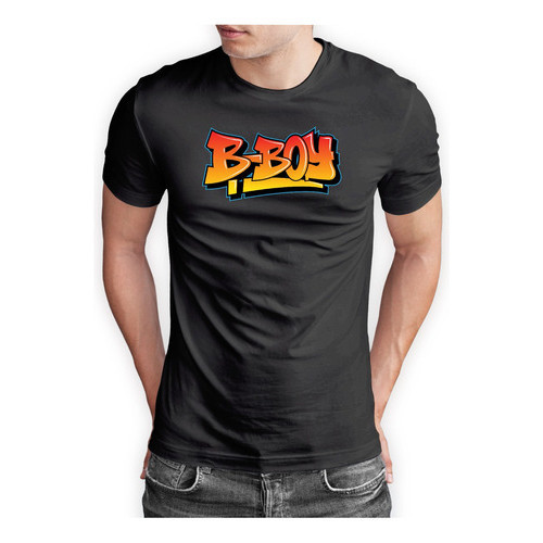 Camiseta Bboy Break Dance Hip Hop Graffiti Malha Premium Top
