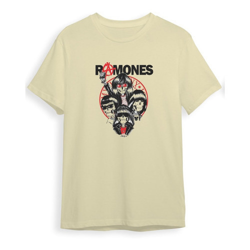Camiseta Camisa Ramones Joey Dee Dee Punk Rock Malha Premium