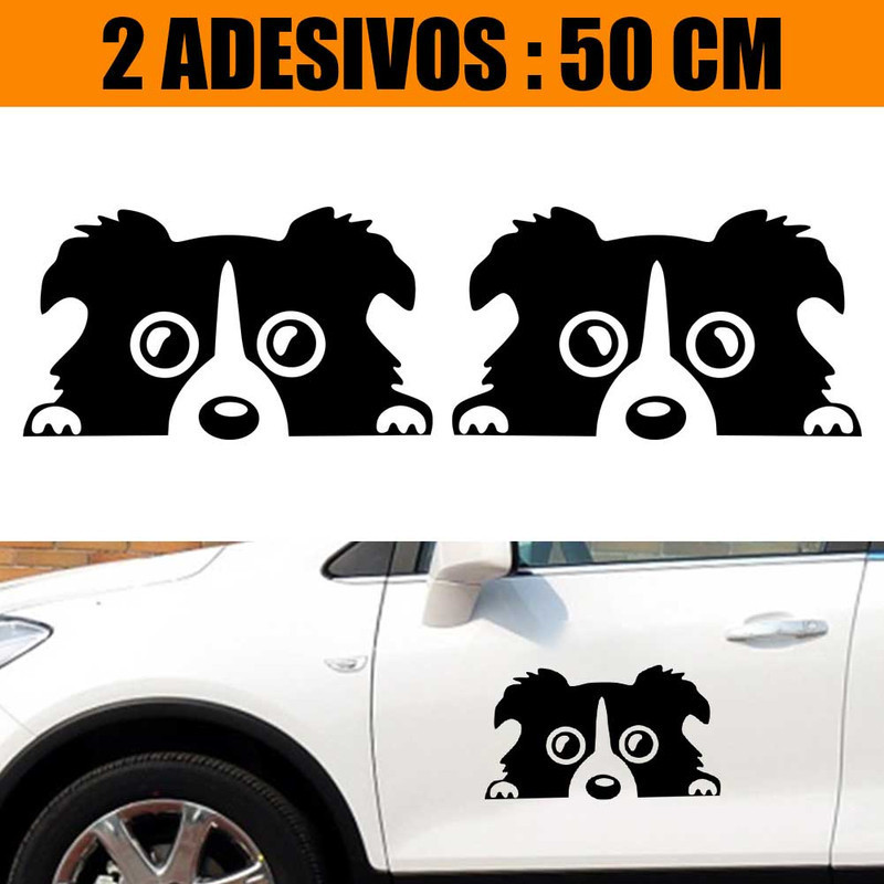Kit Adesivos Carro Caminhão 2 Lados - Doguinho Zoiudo