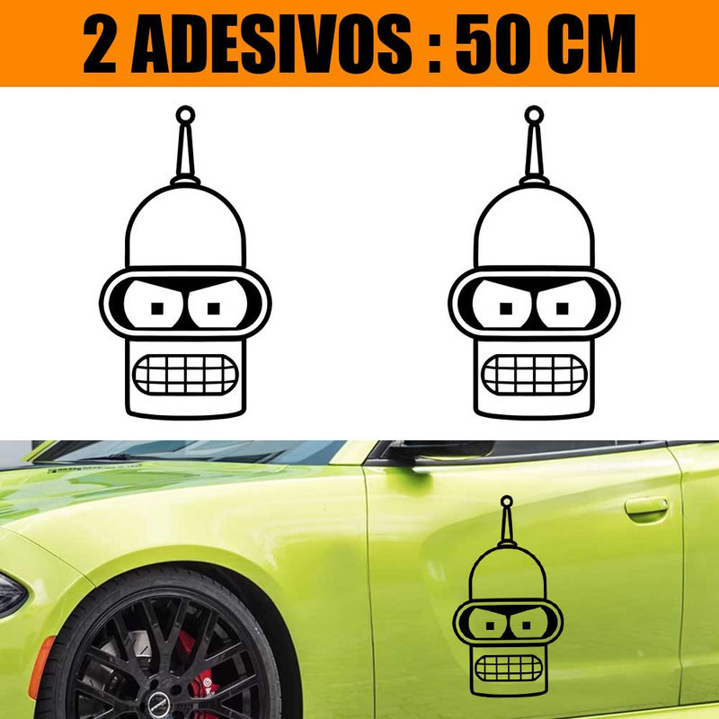 Kit Adesivos Carro Caminhão 2 Lados - Blender Robo Art