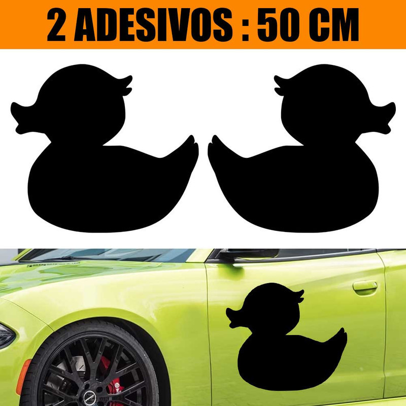 Kit Adesivos Carro Caminhão 2 Lados - Patinho de Borracha
