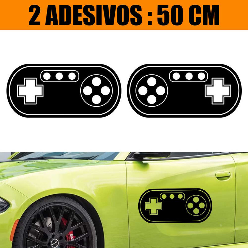 Kit Adesivos Carro Caminhão 2 Lados - Atari Game Art