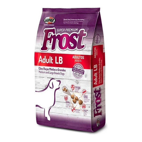 Frost Adulto Raça Grande 15kg em Oferta na Shopee
