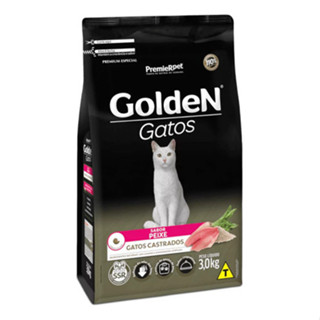 Golden Castrados Gato Peixe 3kg em Oferta na Shopee