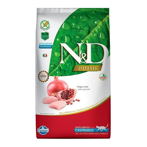 N&D Prime Gato Castrado 1,5kg - Pets