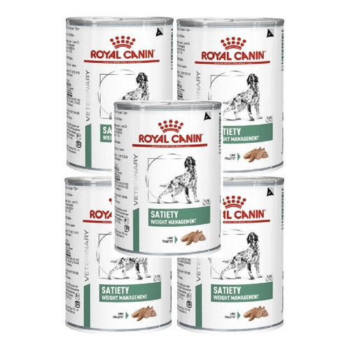 Royal Canin Satiety 5 Latas em Oferta na Shopee