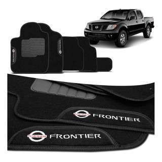 Jogo de Tapetes Carpete Frontier 2008 a 2013 Com Logo Bordado Concept 3D 5 Peças em Oferta na Shopee