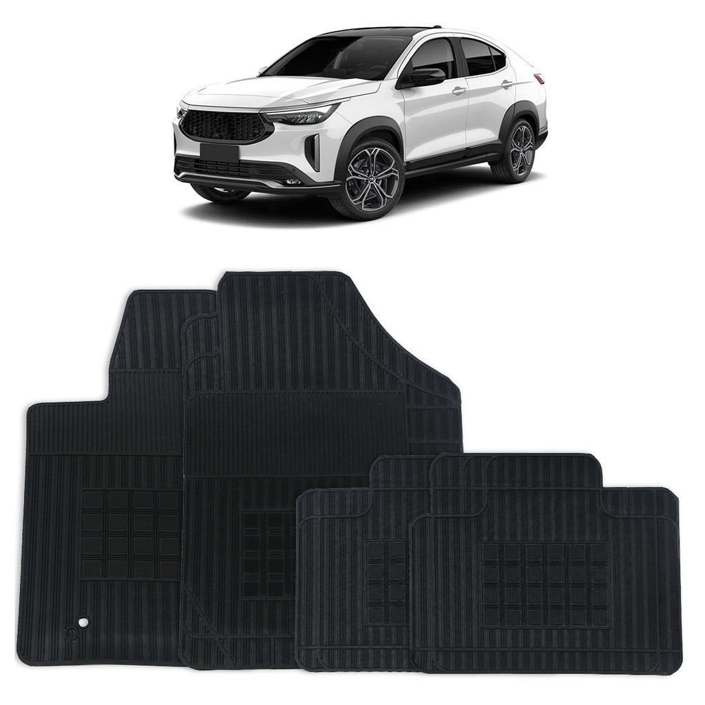 Jogo Tapete Fastback 2022 2023 4 Peças - Spare Parts and Accessories for Vehicles