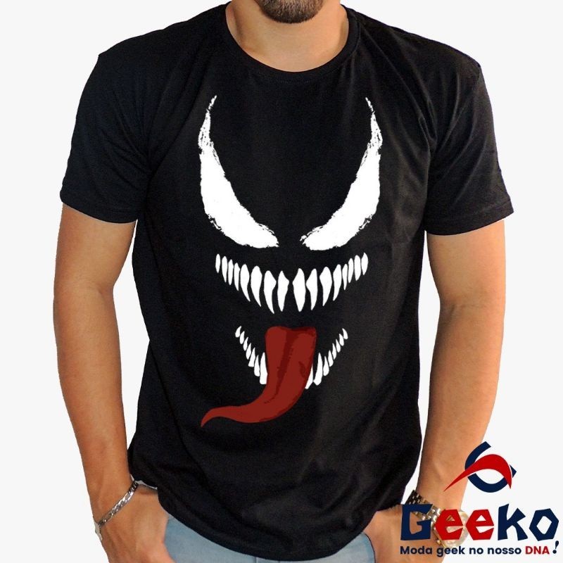 Camiseta Geek Venom - All Geek