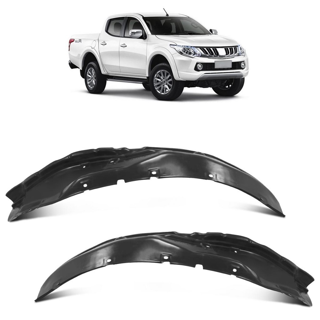 Parabarro Dianteiro L200 Triton 2017 2018 2019 Parte Traseira em Oferta na Shopee