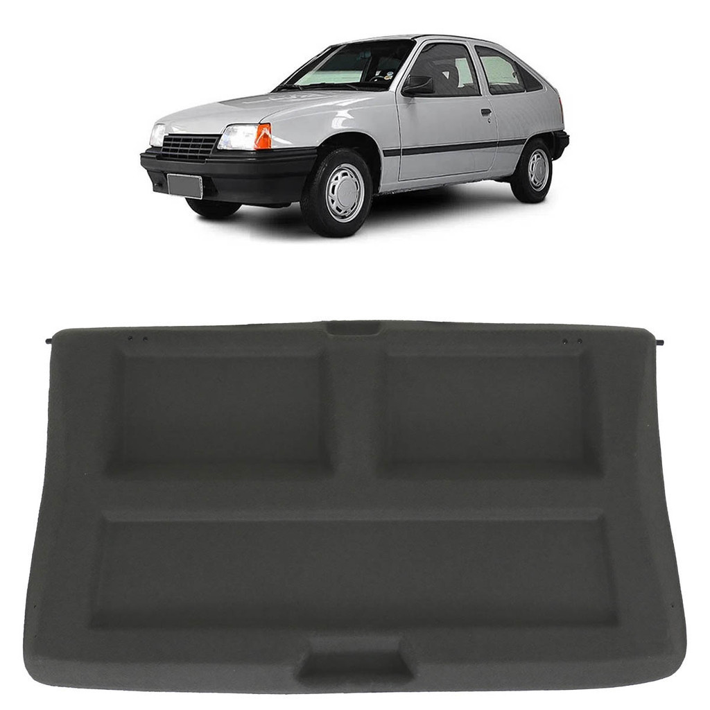 Tampão Bagagito Kadett 1989 1990 1991 1992 1993 1994 1995 1996 1997 1998 Carpete Cinza
