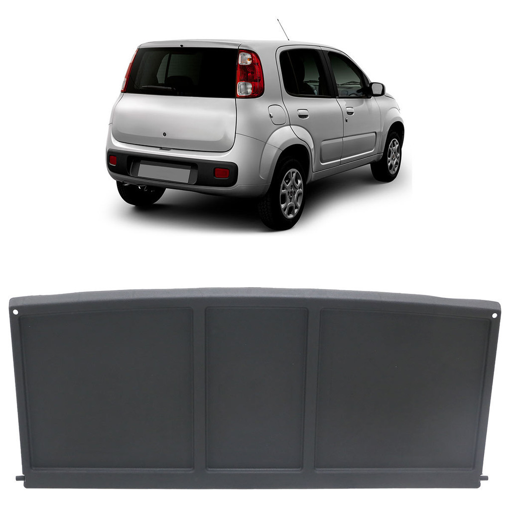 Tampão Bagagito Uno 1984 1985 1986 1987 1988 1989 1990 1991 1992 1993 A 2013 Porta Malas Preto em Oferta na Shopee