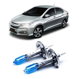 Par de Lâmpadas Automotiva Super Branca H1 8500k 55W HID - Spare Parts and Accessories for Vehicles