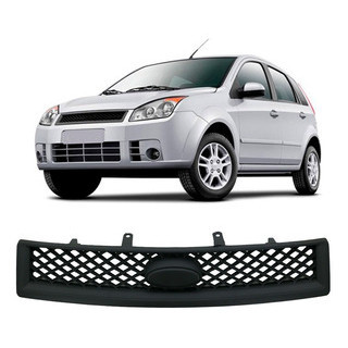 Grade Dianteira Fiesta 2008 2009 2010 Preto em Oferta na Shopee