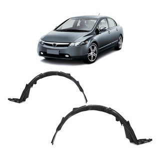 Parabarro Dianteiro New Civic 2007 2008 2009 2010 2011 em Oferta na Shopee