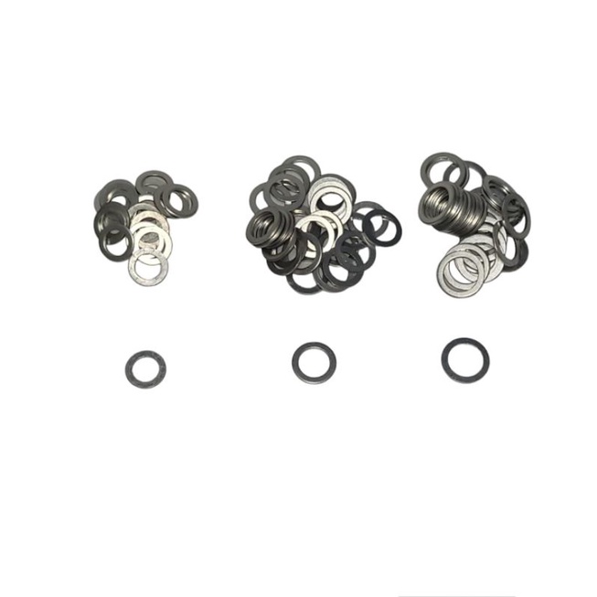 Kit arruelas 12mm/14mm/16mm Vedação Bujão Carter- 200 unidades cada