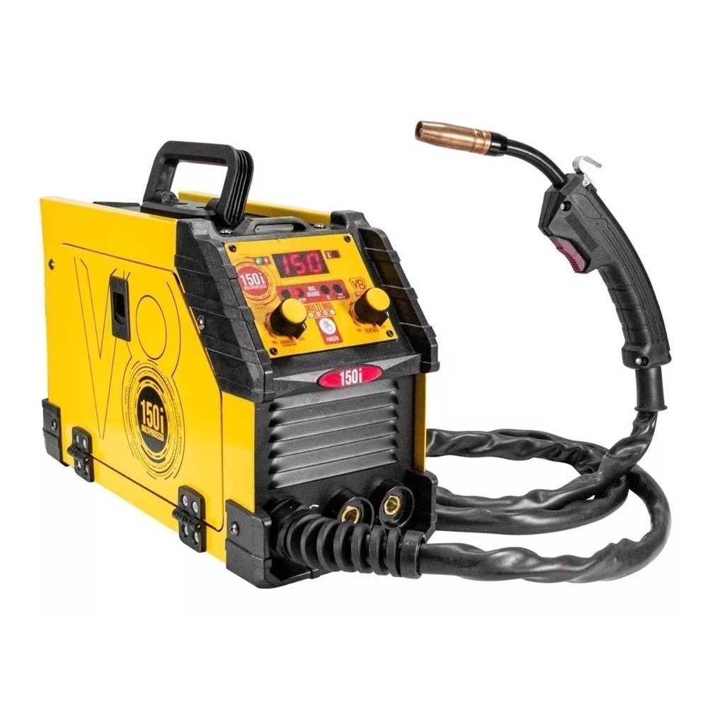 Máquina Solda Multiprocesso Mig / Tig / Mma 150i V8 em Oferta na Shopee
