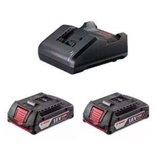 Kit Bosch Carregador Gal 18v-20 + 2 Gba 18v 2,0ah
