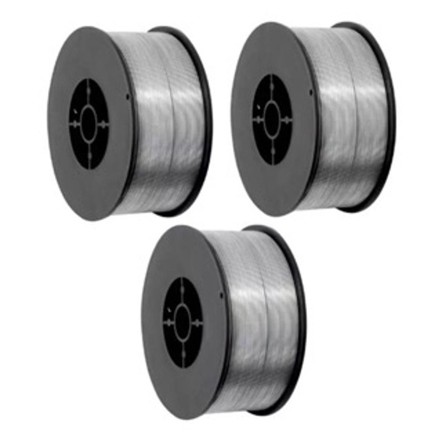 Arame Tubular Solda Mig S/ Gás 0.8mm 3 Rolos De 1kg em Oferta na Shopee