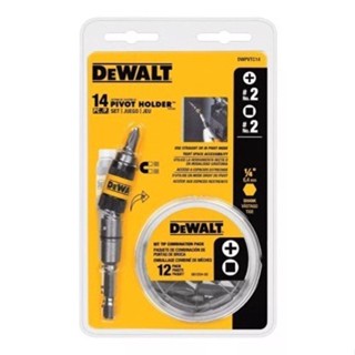 Jogo Bits C/ Adaptador Angular Magnético Pontas 14pçs Dewalt