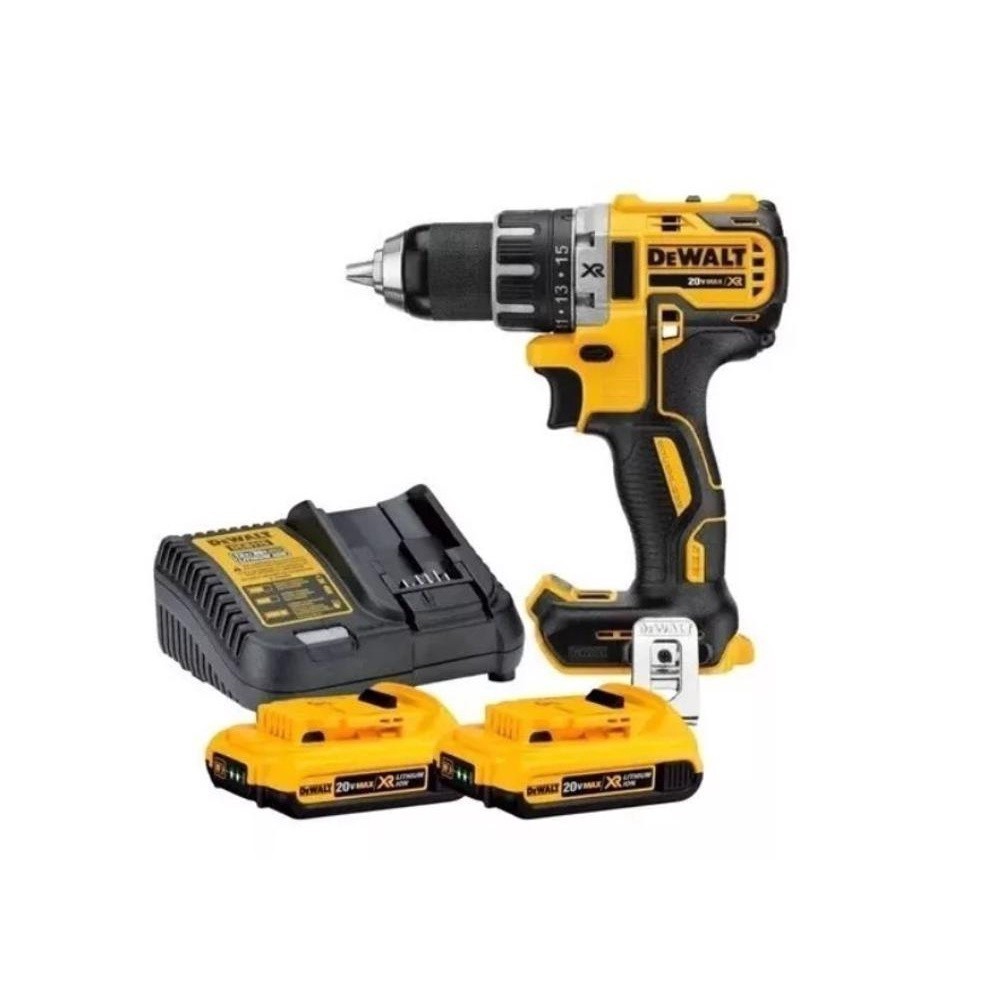 Parafusadeira Furadeira Impacto 1/2 Dewalt Dcd796 Brushless Bivolt em Oferta na Shopee