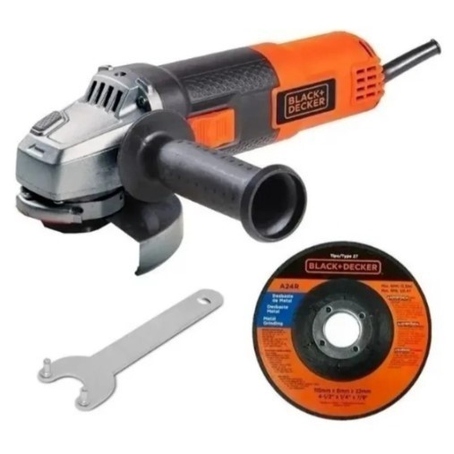 Esmerilhadeira Angular 4.1/2 820w Black Decker G720 110v em Oferta na Shopee