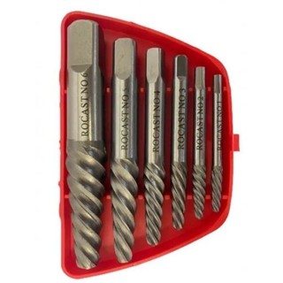 Kit Extrator Saca Parafuso Quebrado 3 A 25 Mm Rocast