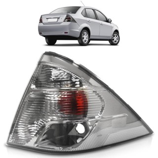 Lanterna Traseira Fiesta Sedan 2011 2012 2013 2014 Bicolor Lente Lisa em Oferta na Shopee