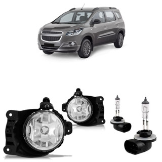 Farol Milha Auxiliar Spin 2011 2012 2013 2014 2015 2016 2017 2018 2019 2020 + Par Lâmpada Halógena H27 em Oferta na Shopee