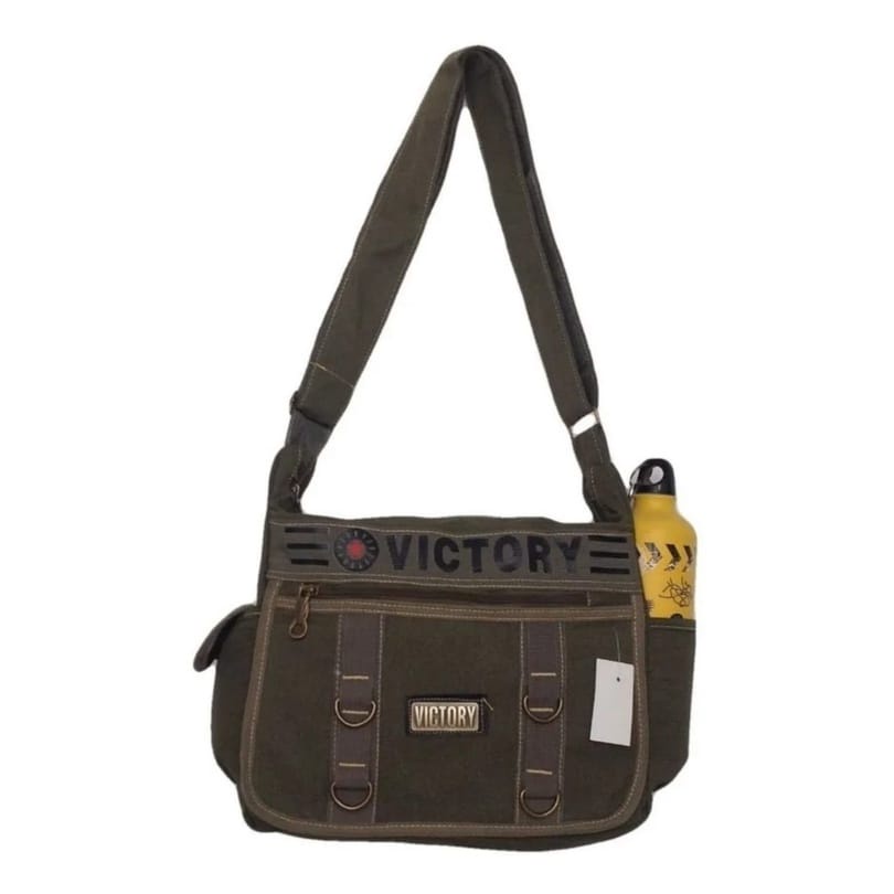 Pasta/Bolsa Carteiro De Lona Reforçada 1019 em Oferta na Shopee