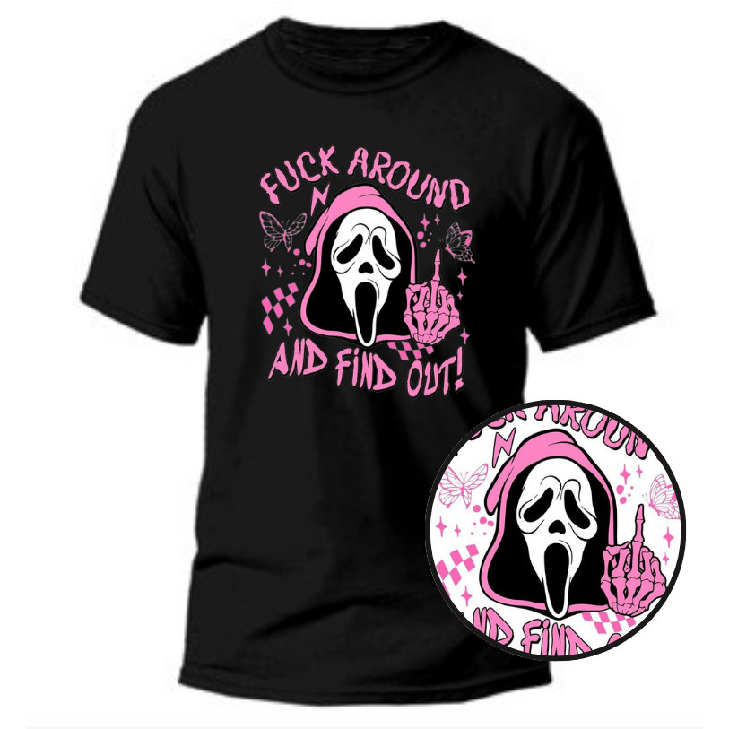Camiseta Masculina Ghost -100% Algodão - 504