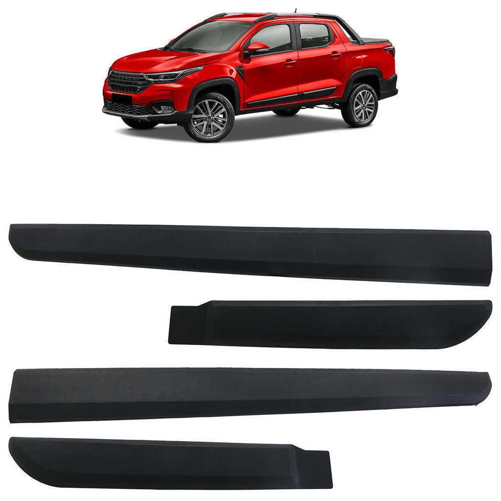 Jogo Friso Borrachão Strada Cabine Dupla 2020 2021 em Oferta na Shopee