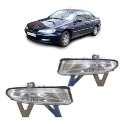 Farol de Milha Auxiliar 406 1999 2000 2001 2002 2003 2004 Máscara Cromada