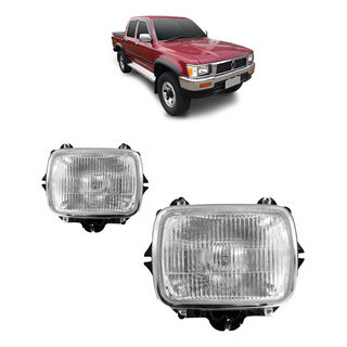 Farol Dianteiro Hilux SR5 1992 1993 1994 1995 1996 1997 1998 1999 2000 Máscara Cromada Foco Simples em Oferta na Shopee