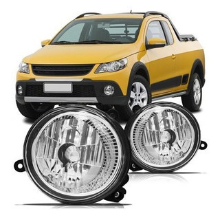 Farol Milha Auxiliar Saveiro Cross G5 2009 2010 2011 2012 2013 2014 Lente Lisa Vidro em Oferta na Shopee