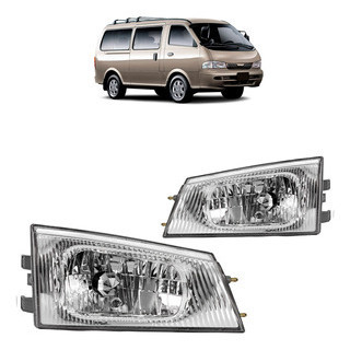 Farol Dianteiro Besta Gs 1998 1999 2000 2001 2002 A 2004 Máscara Cromada Foco Simples Com Defletor em Oferta na Shopee