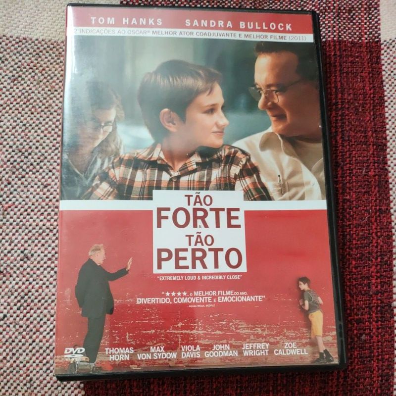 DVD Tão Forte E Tão Perto - Original - Tom Hanks - Sandra Bullock
