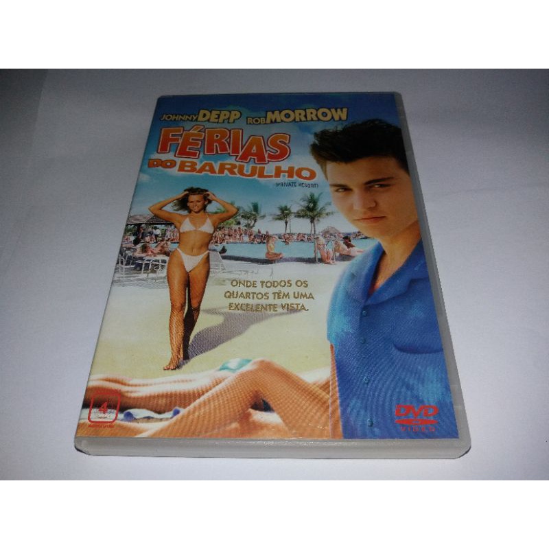 Dvd - Ferias do Barulho - 1985 - Johnny Depp - Original