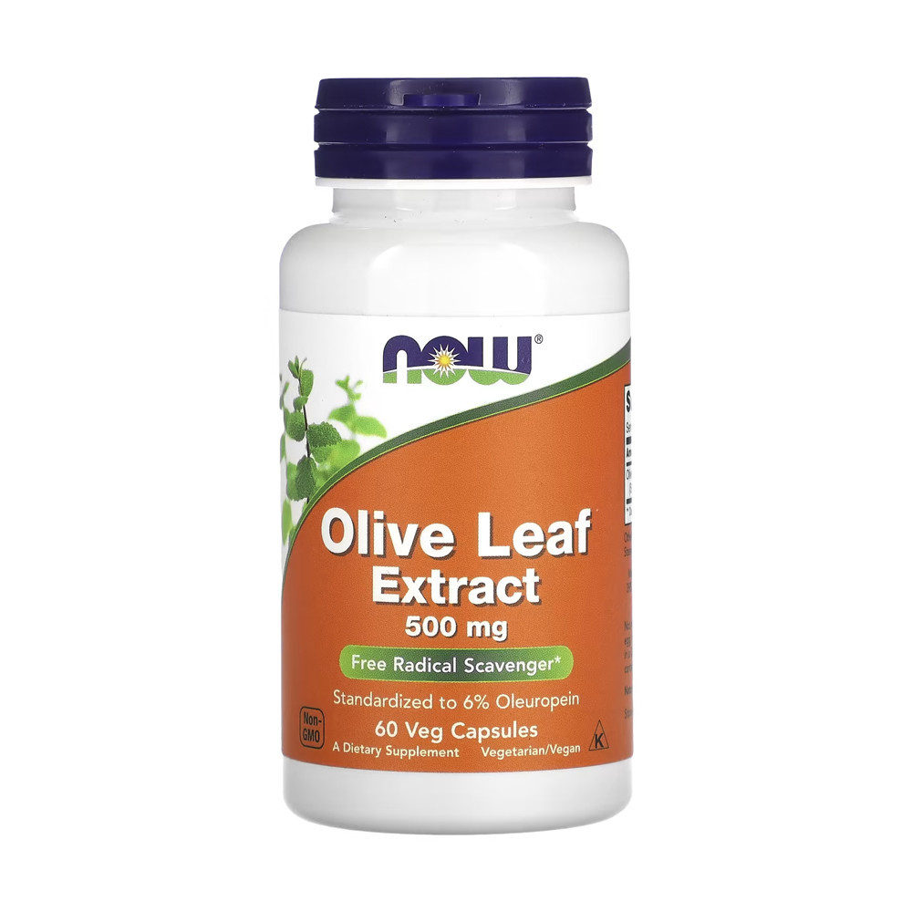 Extrato Folha de Olive 500mg Now Foods 60 Cáps Importado em Oferta na Shopee