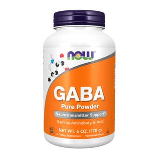 Gaba Pó Puro Now Foods 170g Produto Importado em Oferta na Shopee