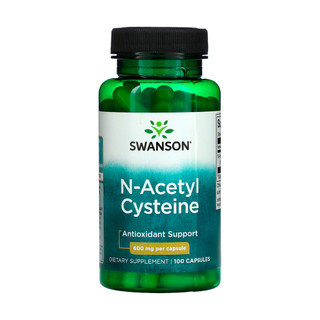 Nac N-Acetil Cisteína 600mg Swanson 100 Caps Importado em Oferta na Shopee